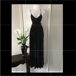 Black Deconstructed Maxi